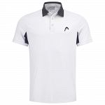 Head Slice Polo Shirt White
